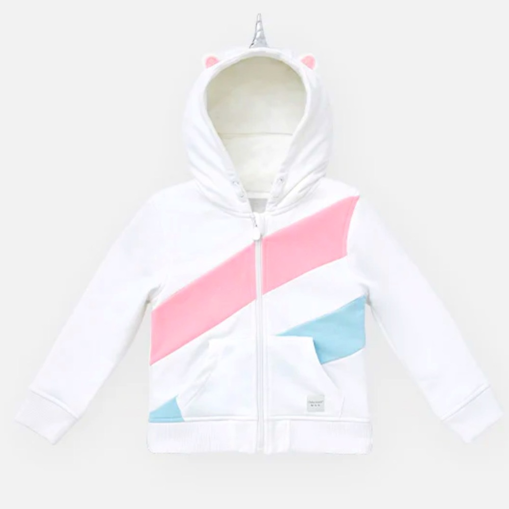 Uki the Unicorn Zip-Up Hoodie